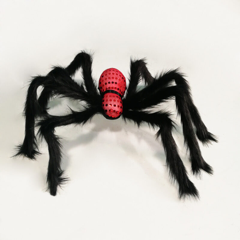 Black Plush Spider