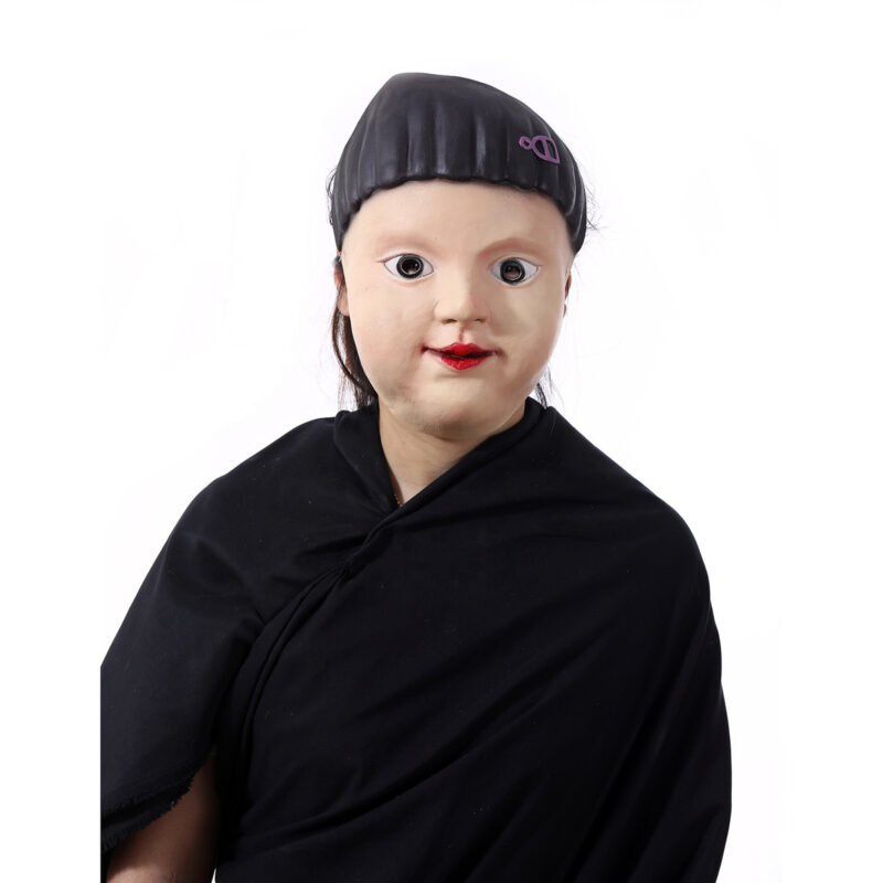 Cartoon Puppet Girl Mask