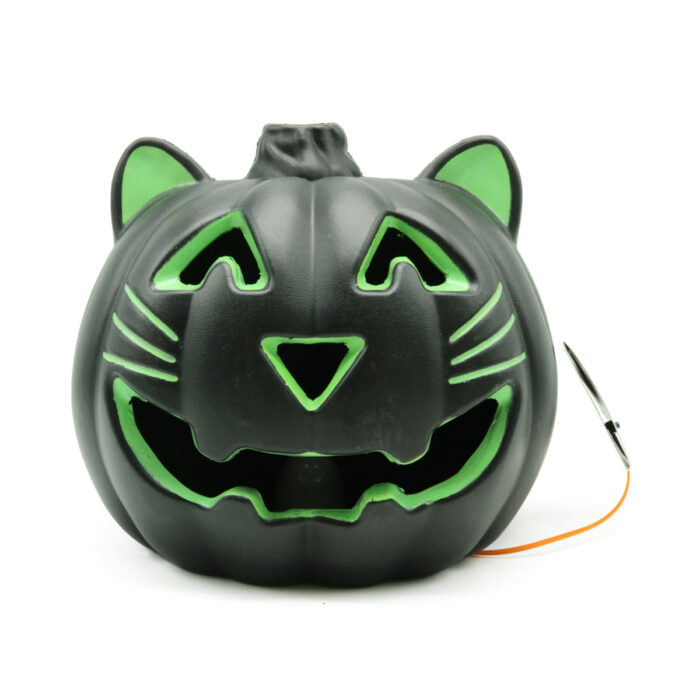 Cat LED Pumpkin Lanterns