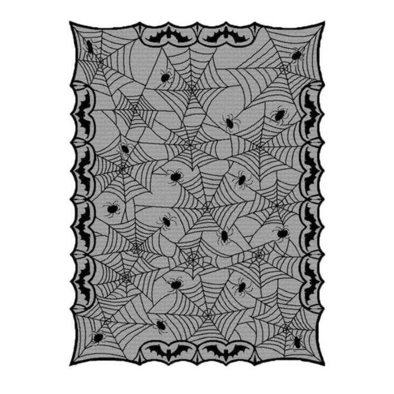 Cobweb Bat Tablecloth