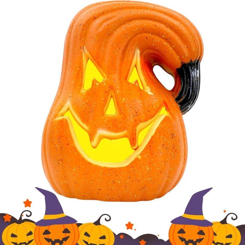 Glowing Halloween Pumpkin
