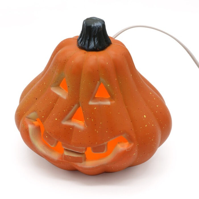 Halloween Yard Pumpkins