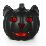 LED Cat Pumpkin