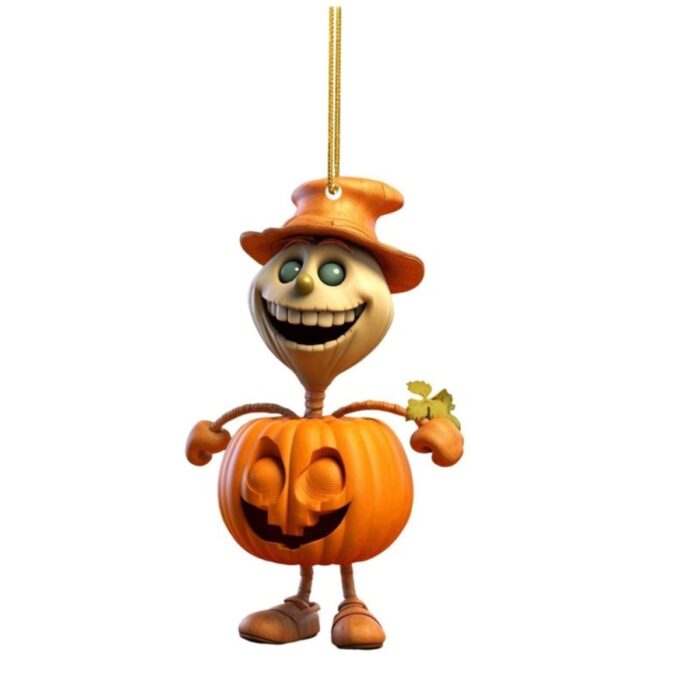 Pumpkin Car Pendant