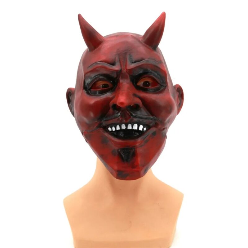 Red Devil King Demon Mask
