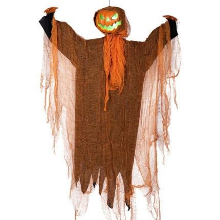Rotating Head Ghost Pumpkin