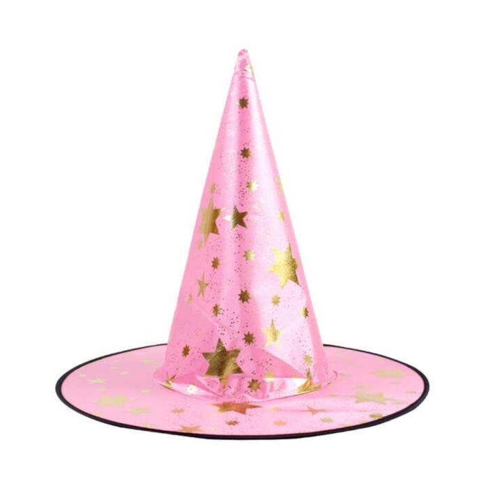 Star Printed Witch Hat