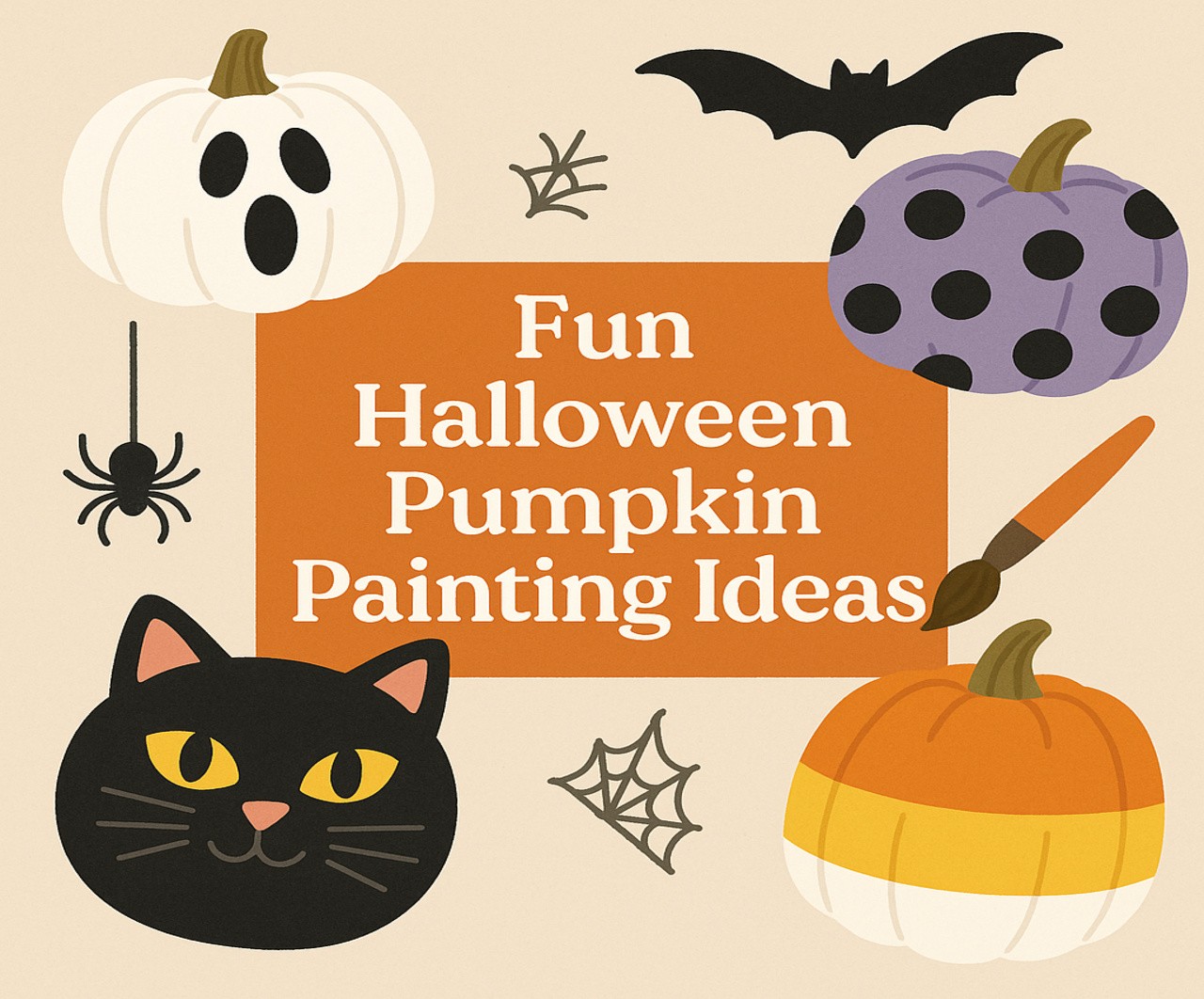 Fun Halloween Pumpkin Painting Ideas Halloween Products Wholesale 