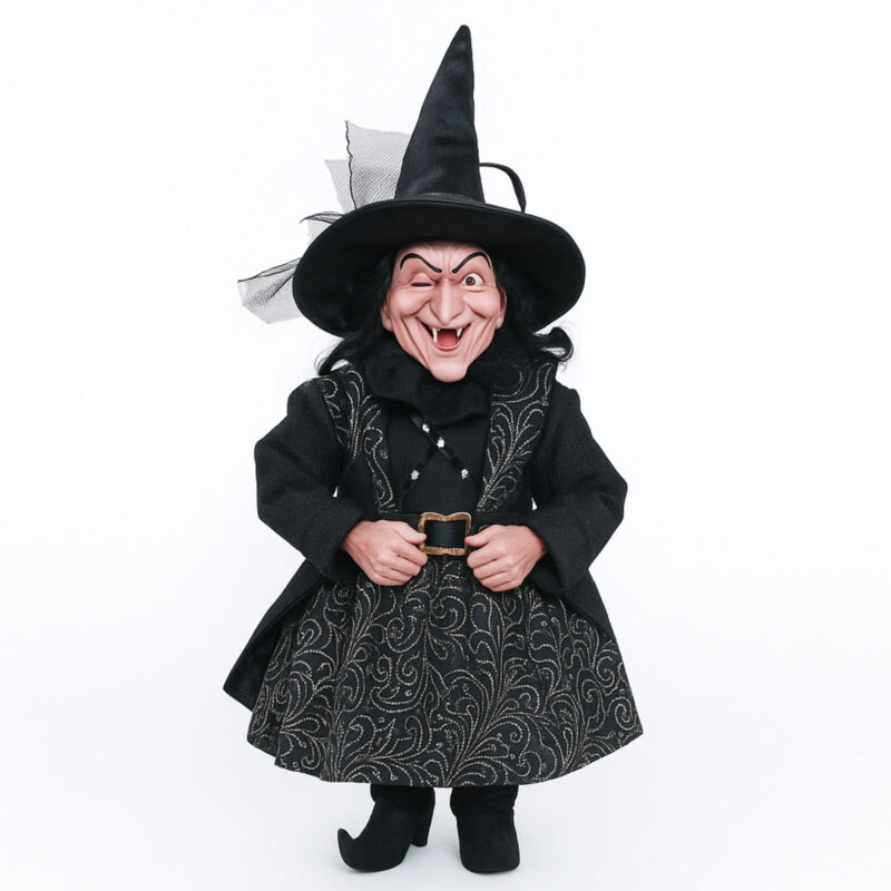 Blinking Eye Witch Doll