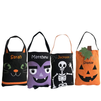 Custom Halloween Tote Bag For Kids