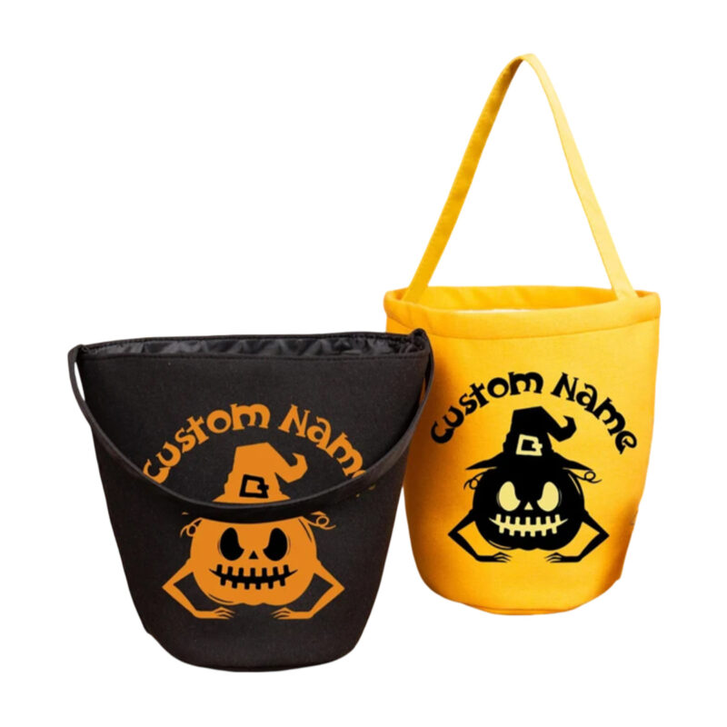 Custom Name Basket Halloween