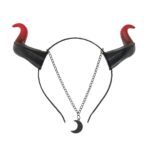 Scary Devil Horn Headband