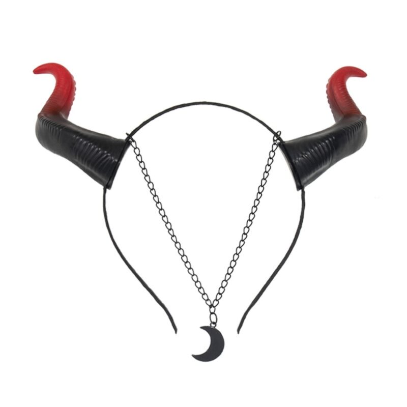 Scary Devil Horn Headband