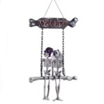 Door Number Skeleton Pendant