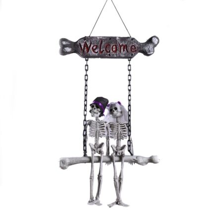 Door Number Skeleton Pendant