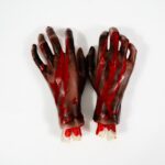 Scary Fake Bloody Feet