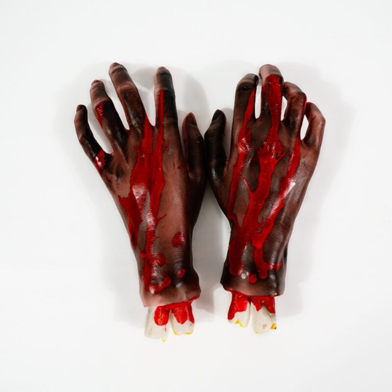 Scary Fake Bloody Feet