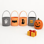 Plaid Candy Bucket Bags