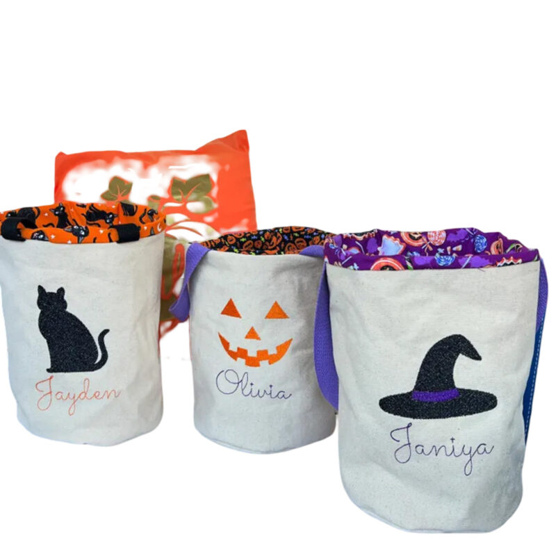 Personalized Trick or Treat Tote