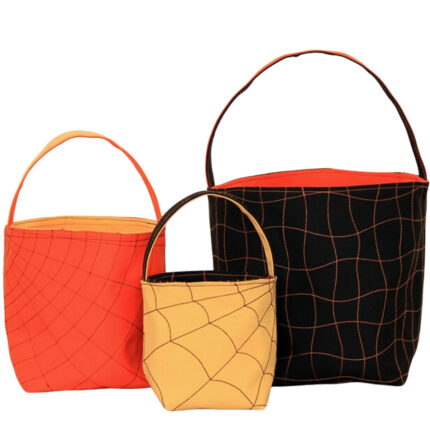 Spider Web Basket for Halloween