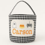 Halloween Plaid Bags for Treats
