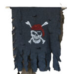 Scary Hanging Pirate Flag