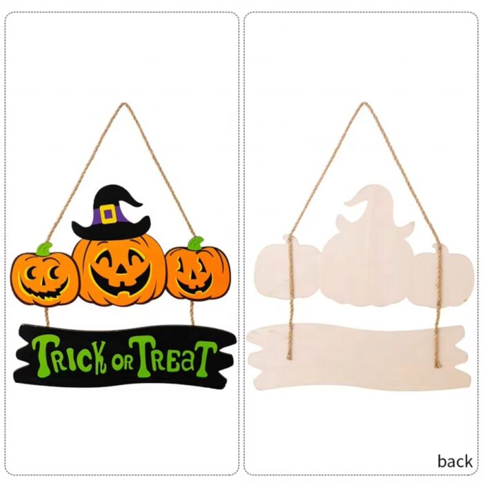 Hanging Pumpkin Alphabet Pendant
