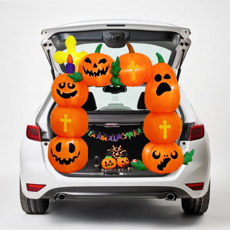 Inflatable Car Pumpkin