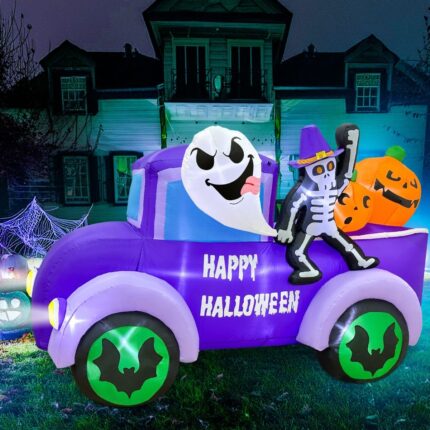 Inflatable Ghost Car