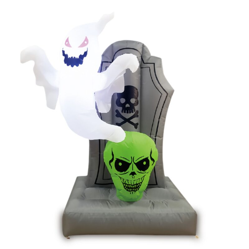 Inflatable Ghost Skull