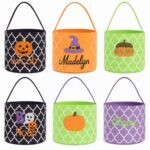 Personalized Halloween Bucket for Kids