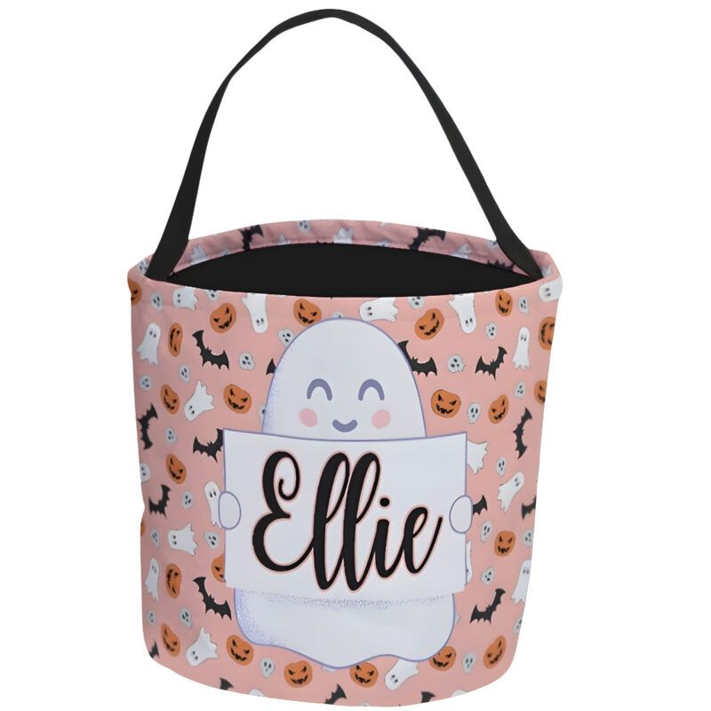 Personalized Ghost Basket Halloween