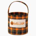 Personalized Gingham Basket Fun