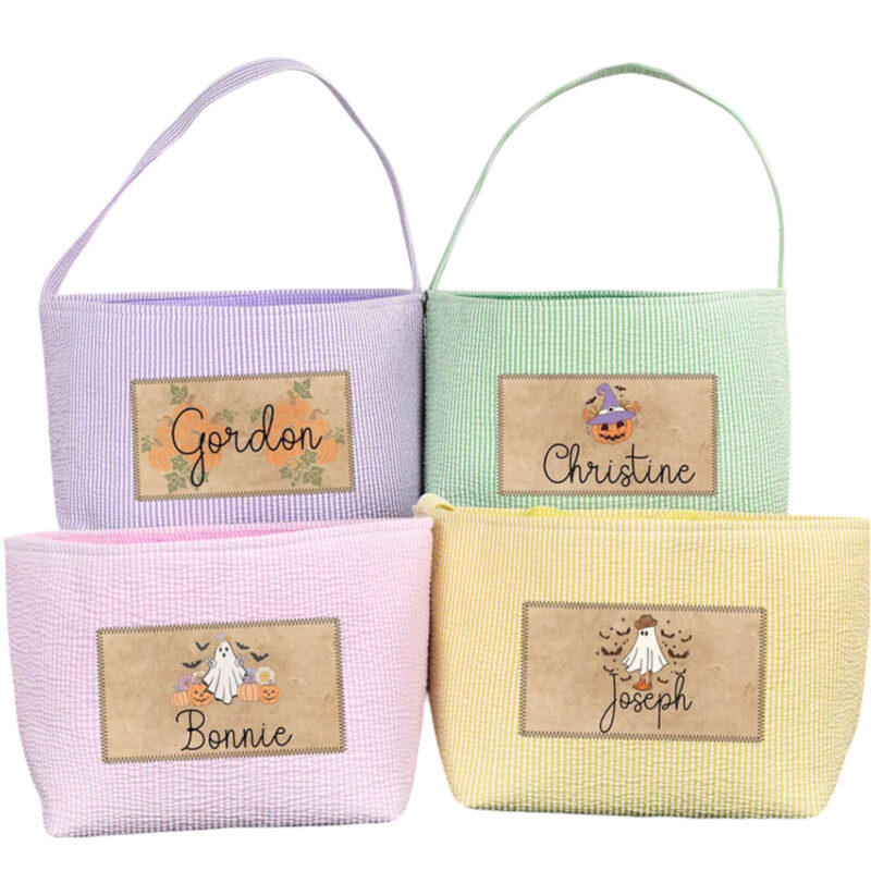 Personalized Halloween Tote Bag