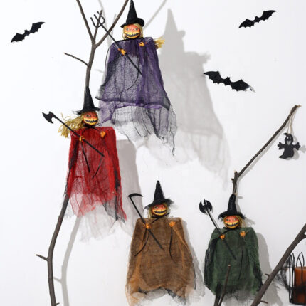 Pumpkin Scarecrow Doll Pendant