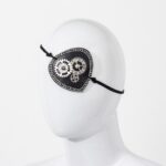 Retro Gear Rivet Clock Eye Mask