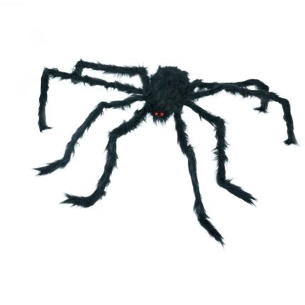 Scary Realistic Plush Black Spider
