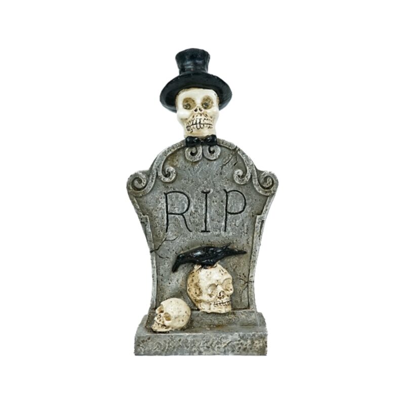 Scary RIP Luminous Tombstone Decor