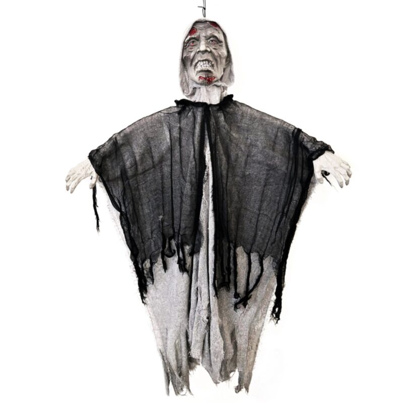 Scary Screaming Zombie Hanging