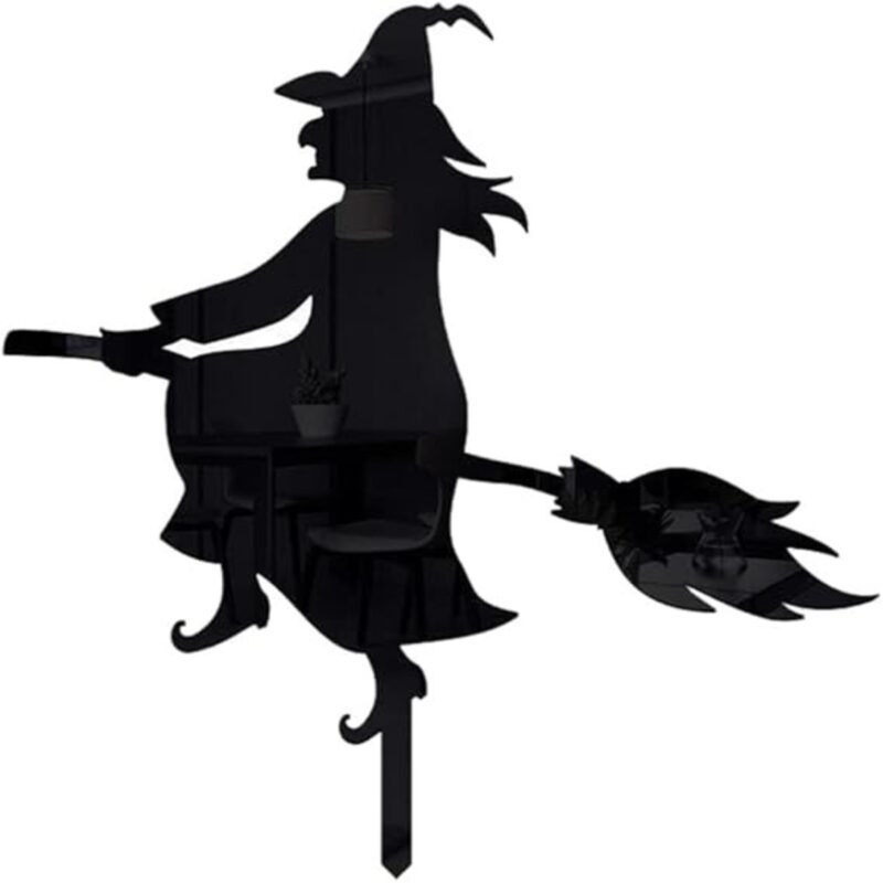 Scary Witch Silhouette
