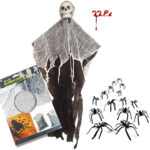Skull Gauze Grimace Hanging Ghost