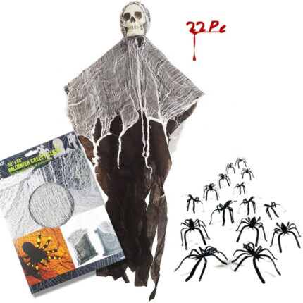 Skull Gauze Grimace Hanging Ghost