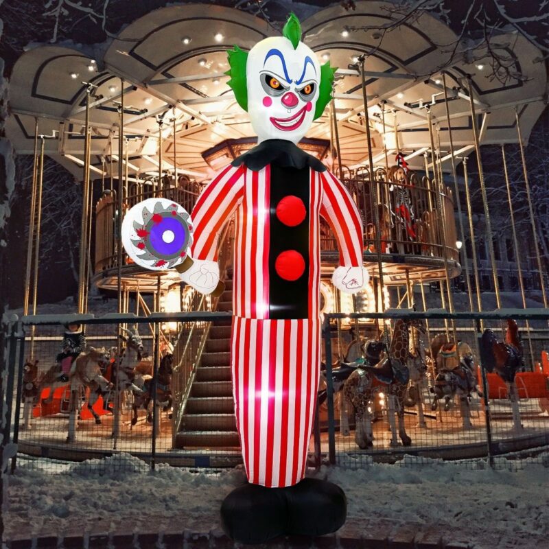Standing Clown for Halloween