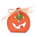 Wooden Ghost Pumpkin