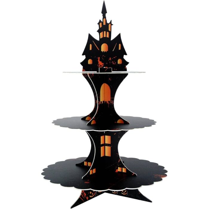 3 Tier Cupcake Stand Halloween