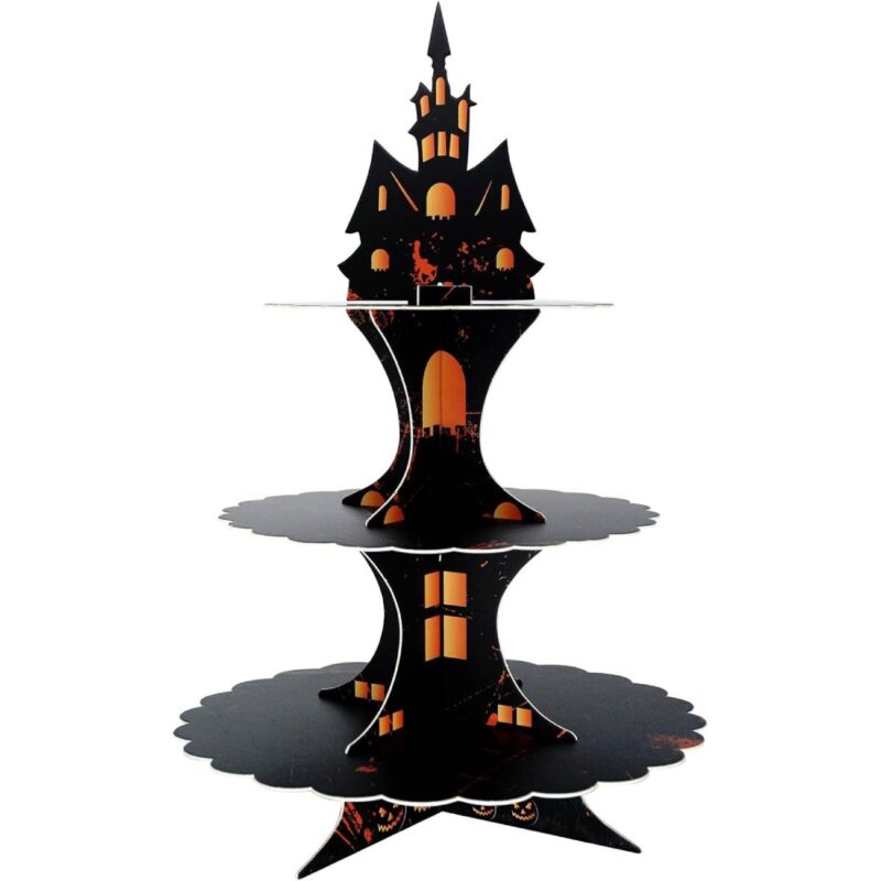 3 Tier Cupcake Stand Halloween