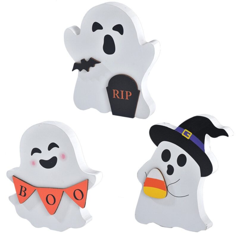 Cute Ghost Ornaments Table Decor