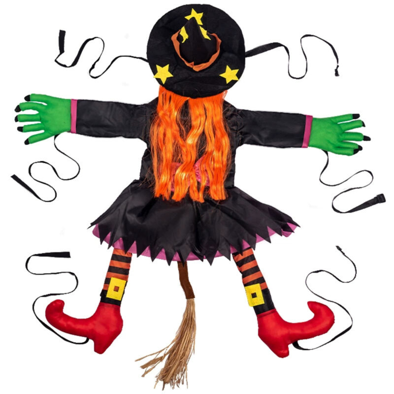 Tree Hugging Witch Outdoor Décor