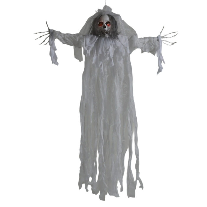 Big Hanging Skull Ghost Prop