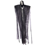 Black Skull Head Ghost Decor